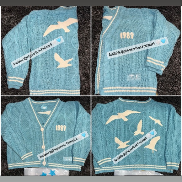 1989 Cardigan (Taylor’s Version) Offical Taylor Swift Merch / Cardigan NEW - Picture 10 of 17
